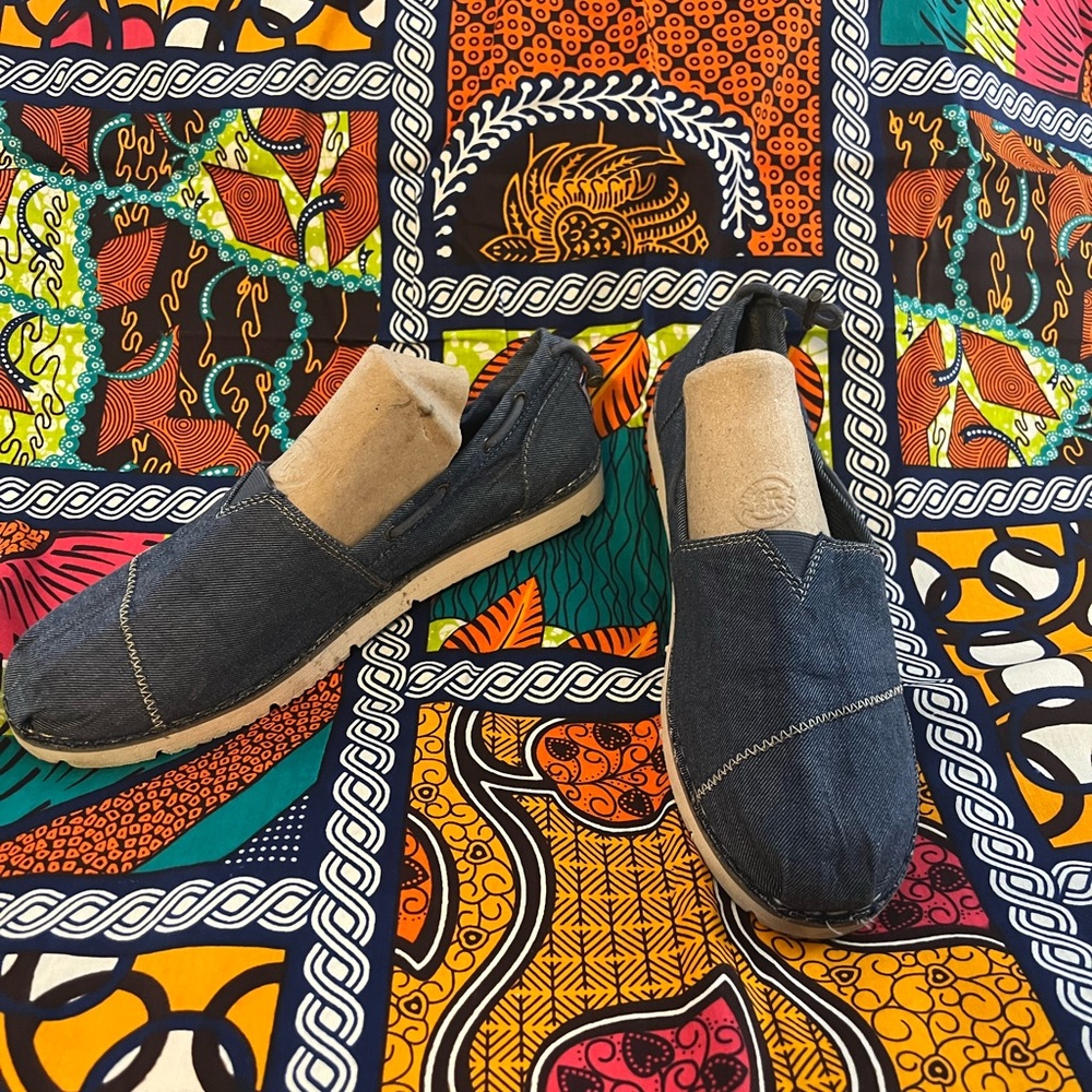 Extra comfy BOBS Denim loafer Gently Worn